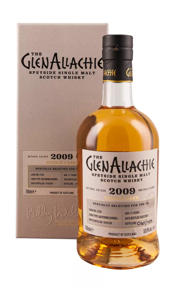 GlenAllachie 11 Year Old Cask 3728 Batch 3 GlenAllachie 11 Year Old Cask 3728 Batch 3