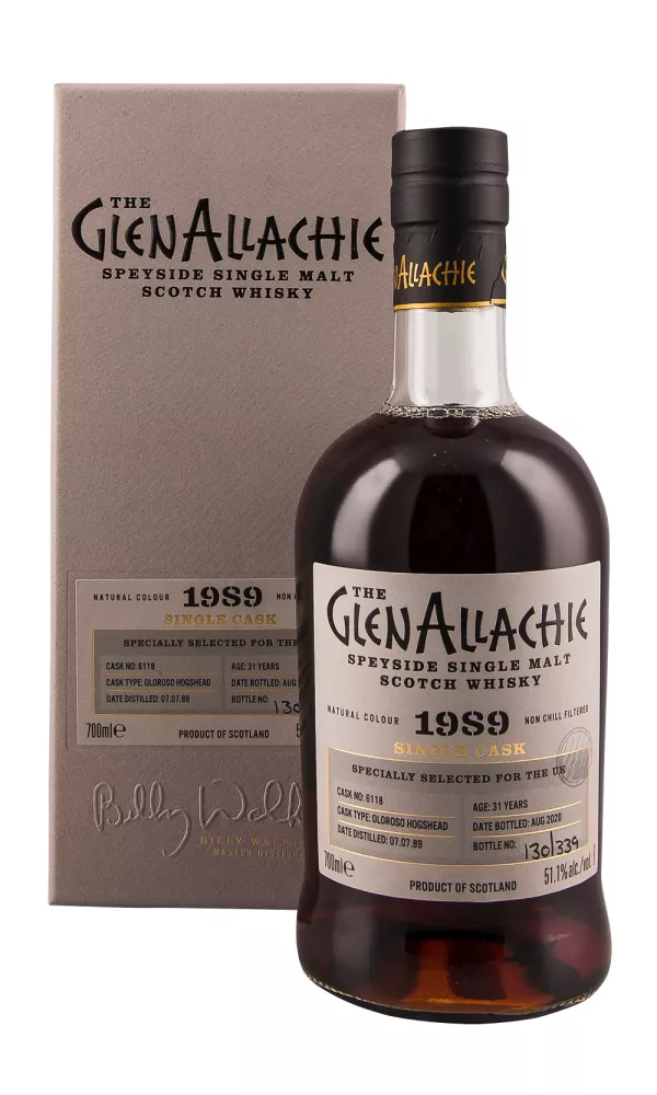 GlenAllachie 31 Year Old Cask 6118 Batch 3 GlenAllachie 31 Year Old Cask 6118 Batch 3