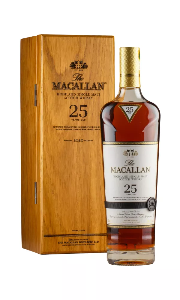 Macallan 25 Year Old Sherry Oak (2020 Release) Macallan 25 Year Old Sherry Oak (2020 Release)