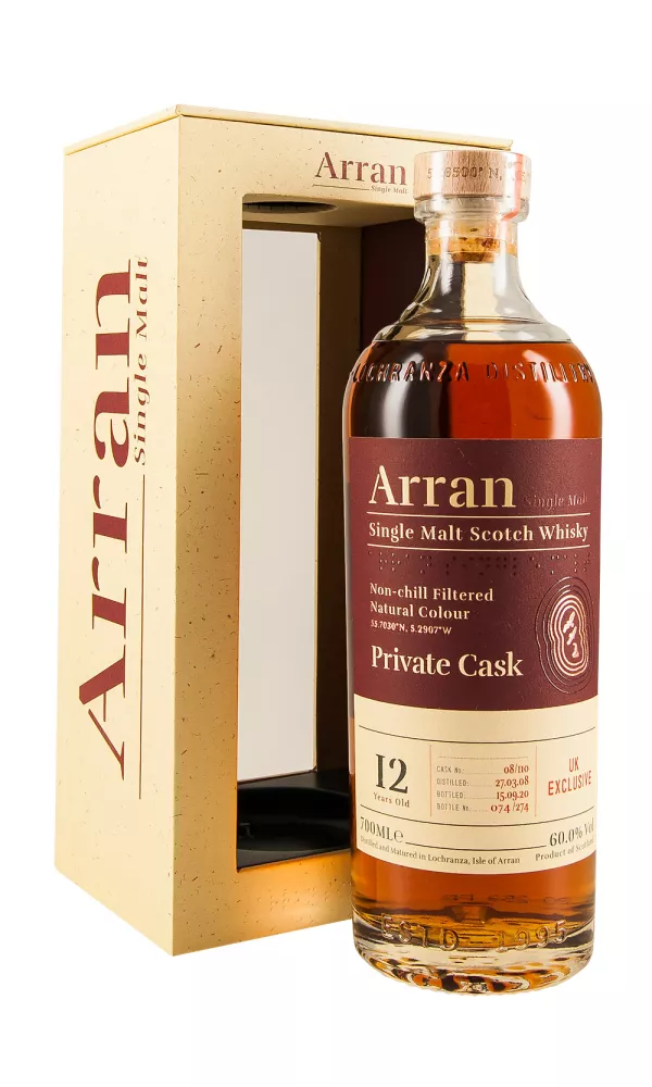 Arran 12 Year Old Tuscan Wine Cask Arran 12 Year Old Tuscan Wine Cask