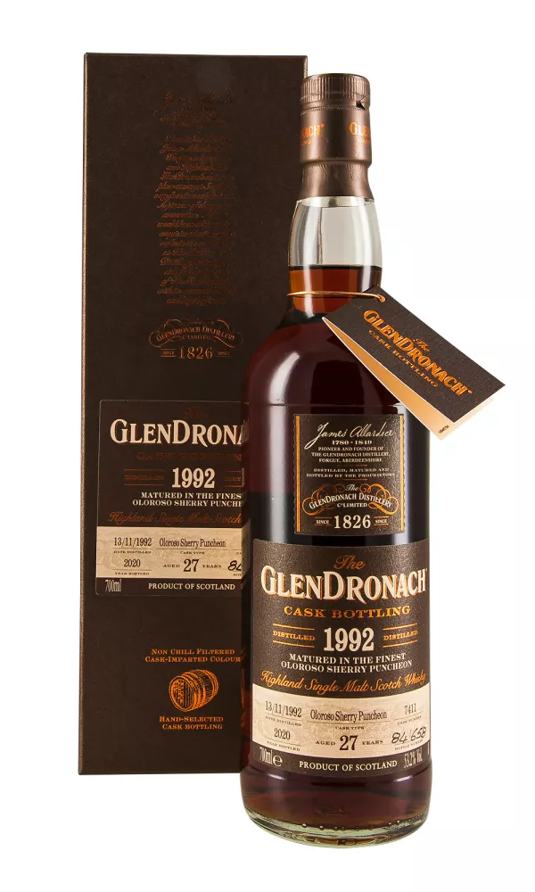 Glendronach 27 Year Old Cask 7411 Batch 18 Glendronach 27 Year Old Cask 7411 Batch 18