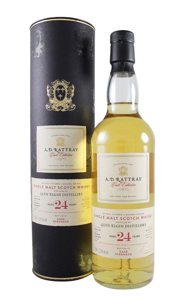 Glen Elgin 24 Year Old Cask Collection A D Rattray