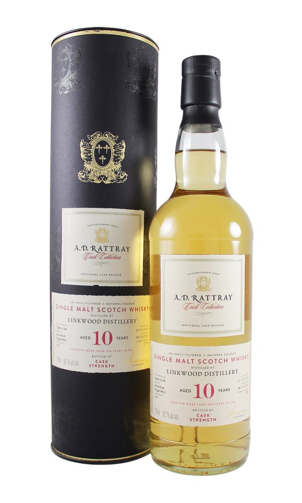 Linkwood 10 Year Old Cask Collection A D Rattray