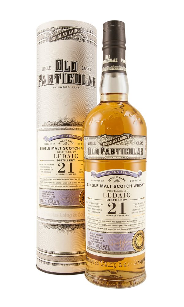Ledaig 21 Year Old Old Particular