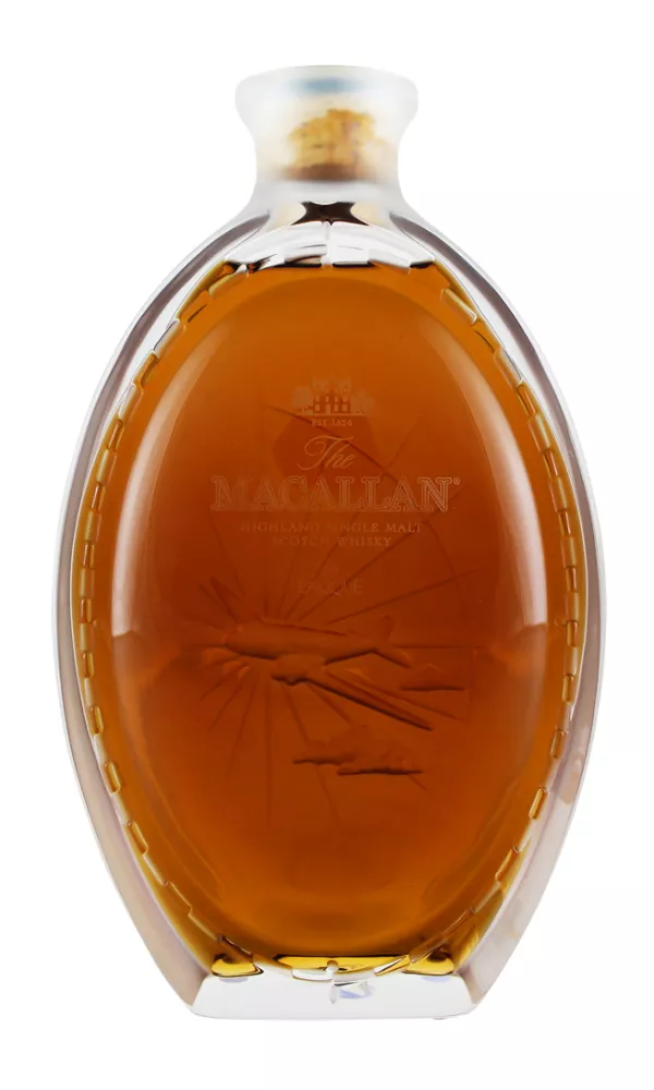 Macallan Lalique Golden Age of Travel Aeroplane Macallan Lalique Golden Age of Travel Aeroplane