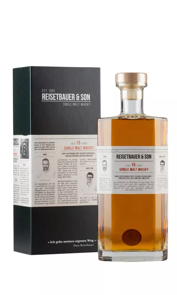 Reisetbauer & Son 15 Year Old Single Malt Whisky Reisetbauer & Son 15 Year Old Single Malt Whisky
