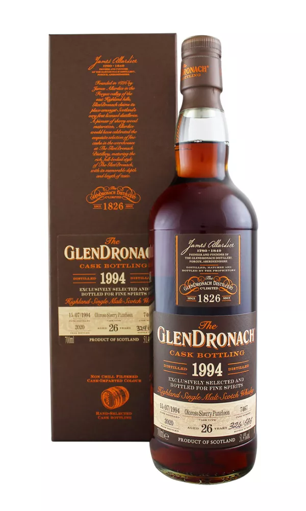 Glendronach 26 Year Old Cask 7467 Glendronach 26 Year Old Cask 7467