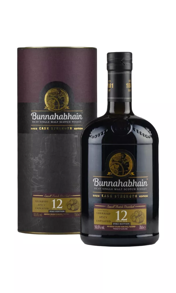 Bunnahabhain 12 Year Old Cask Strength 2022 Release Bunnahabhain 12 Year Old Cask Strength 2022 Release