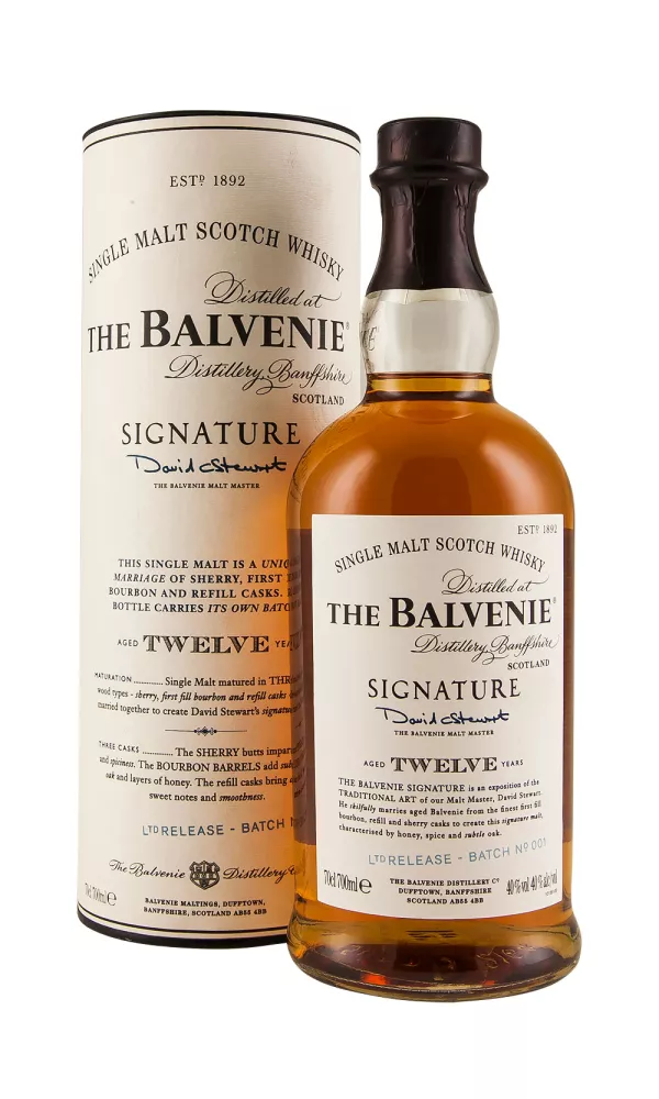 Balvenie 12 Year Old Signature Batch 1 Balvenie 12 Year Old Signature Batch 1