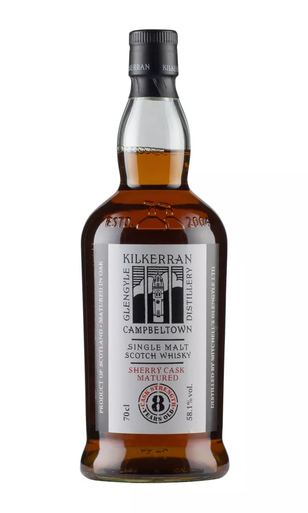 Kilkerran 8 Year Old Sherry Matured Cask Strength 58.1% Kilkerran 8 Year Old Sherry Matured Cask Strength 58.1%