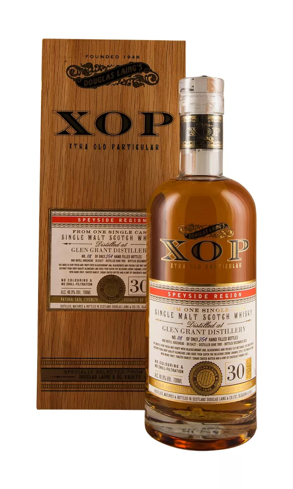 Glen Grant 30 Year Old Xtra Old Particular Glen Grant 30 Year Old Xtra Old Particular