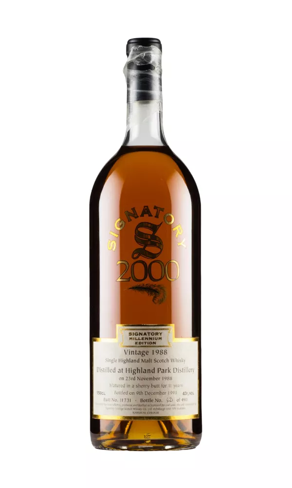 Highland Park 11 Year Old Signatory Millennium Edition Magnum Highland Park 11 Year Old Signatory Millennium Edition Magnum