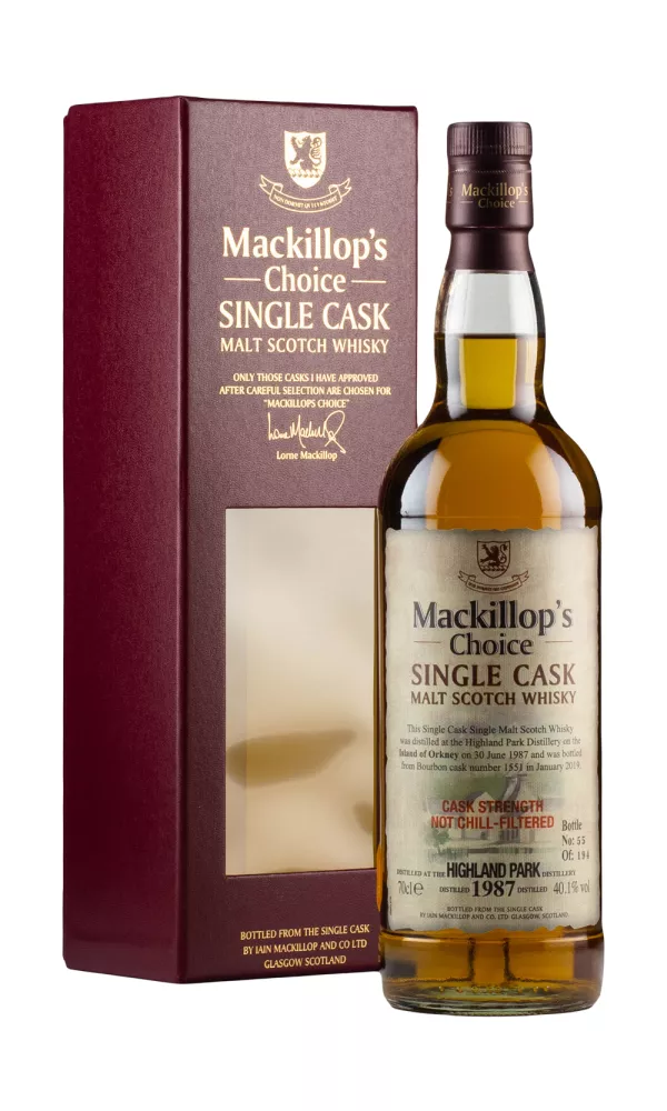Highland Park 31 Year Old Mackillop`s Choice Highland Park 31 Year Old Mackillop`s Choice