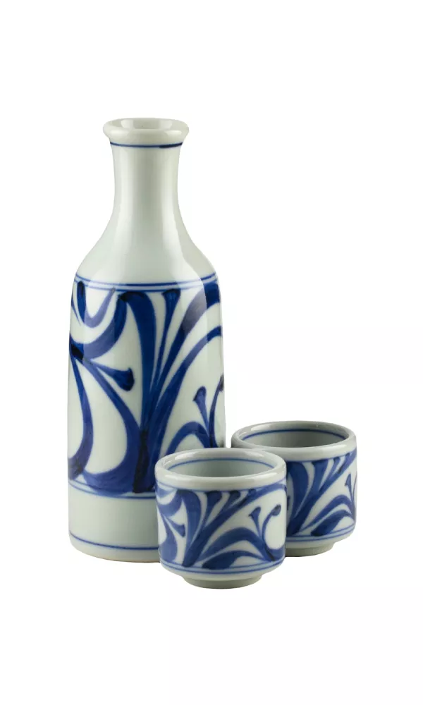 Karakusa Sake Set Tall Karakusa Sake Set Tall