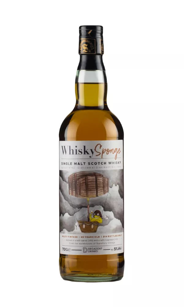 Glen Keith 28 Year Old Whisky Sponge No. 62 Glen Keith 28 Year Old Whisky Sponge No. 62