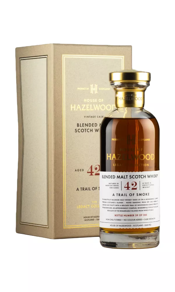 A Trail of Smoke 42 Year Old House of Hazelwood Legacy Collection A Trail of Smoke 42 Year Old House of Hazelwood Legacy Collection