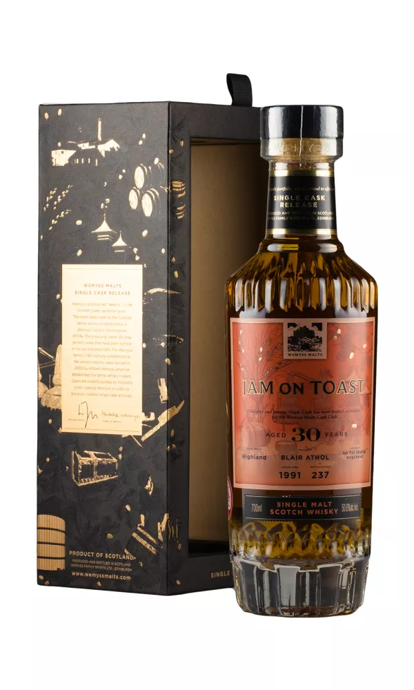 Blair Athol 30 Year Old Jam on Toast Wemyss Malts Blair Athol 30 Year Old Jam on Toast Wemyss Malts