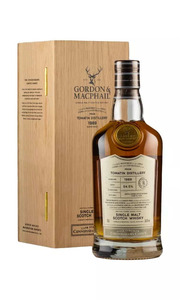 Tomatin 32 Year Old Connoisseurs Choice Gordon & MacPhail Tomatin 32 Year Old Connoisseurs Choice Gordon & MacPhail