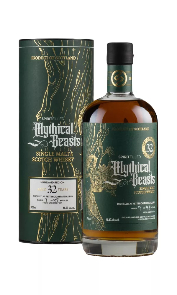 Fettercairn 32 Year Old Mythical Beasts Fettercairn 32 Year Old Mythical Beasts