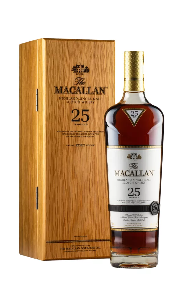 Macallan 25 Year Old Sherry Oak (2023 Release)