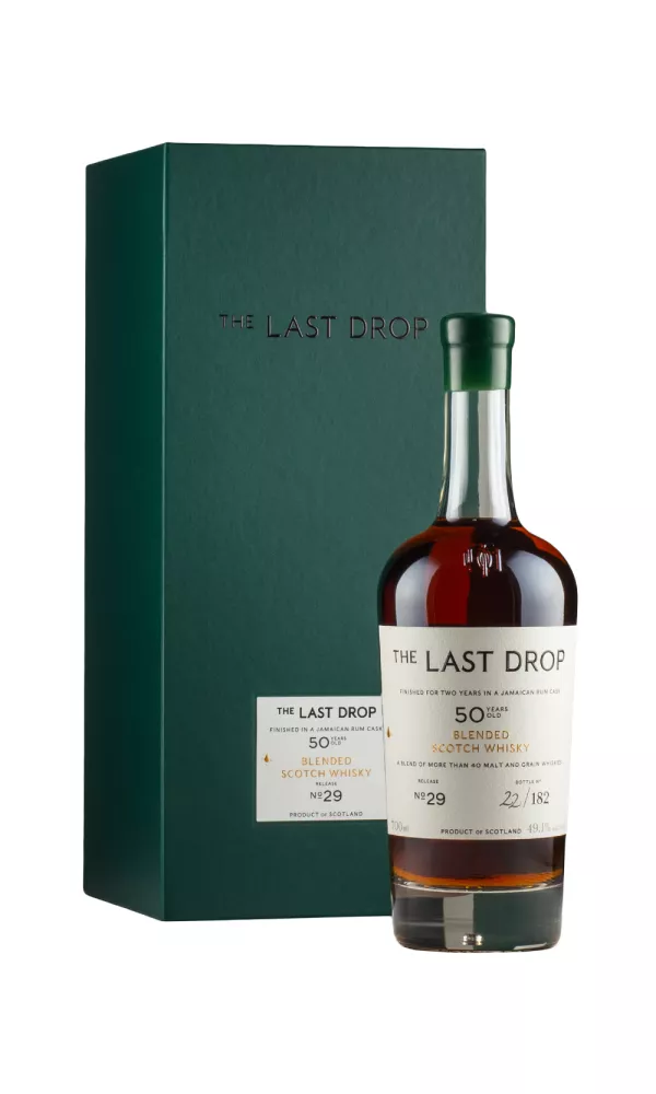 The Last Drop 50 Year Old Blended Scotch Rum Finish The Last Drop 50 Year Old Blended Scotch Rum Finish