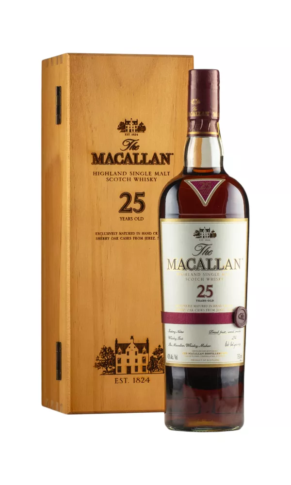 Macallan 25 Year Old Sherry Oak Pre-2018 Macallan 25 Year Old Sherry Oak Pre-2018