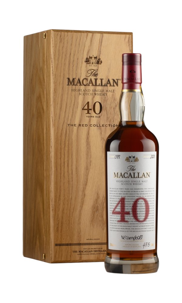 Macallan Red 40 Year Old