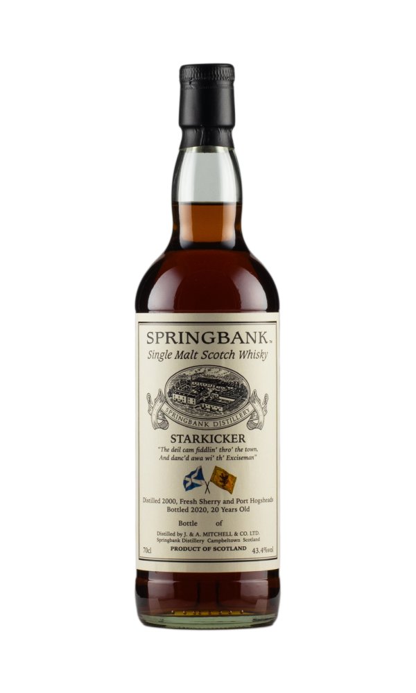 Springbank 20 Year Old Fresh Sherry & Port Hogsheads Starkicker