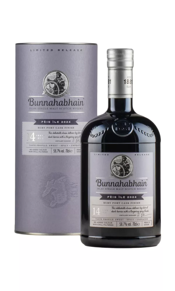 Bunnahabhain 14 Year Old Ruby Port Finish Bunnahabhain 14 Year Old Ruby Port Finish