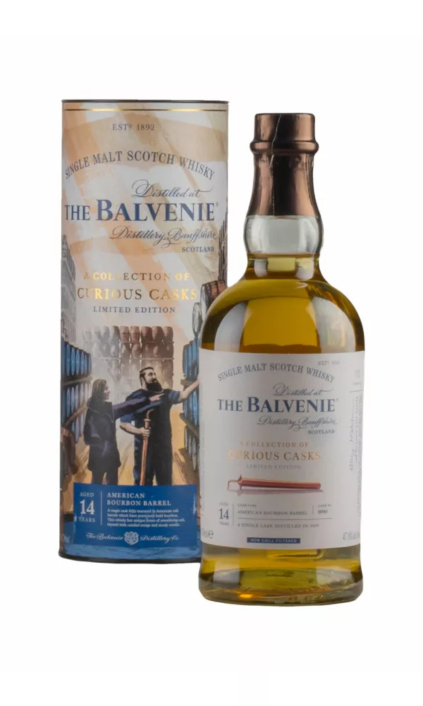 Balvenie 14 Year Old Curious Cask Bourbon Barrel Balvenie 14 Year Old Curious Cask Bourbon Barrel