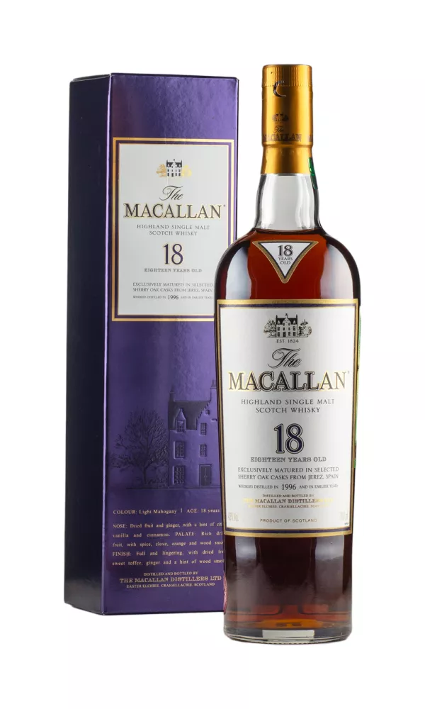 Macallan 18 Year Old Sherry Oak (6 x 70cl) Macallan 18 Year Old Sherry Oak (6 x 70cl)