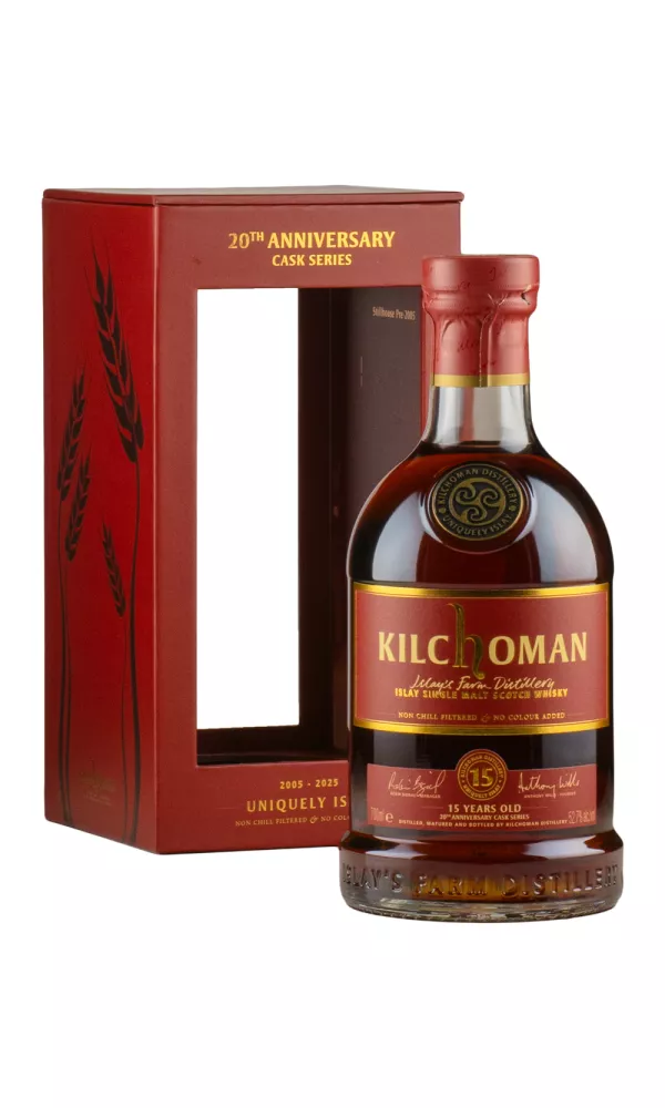 Kilchoman 15 Year Old Sherry Cask 20th Anniversary Kilchoman 15 Year Old Sherry Cask 20th Anniversary