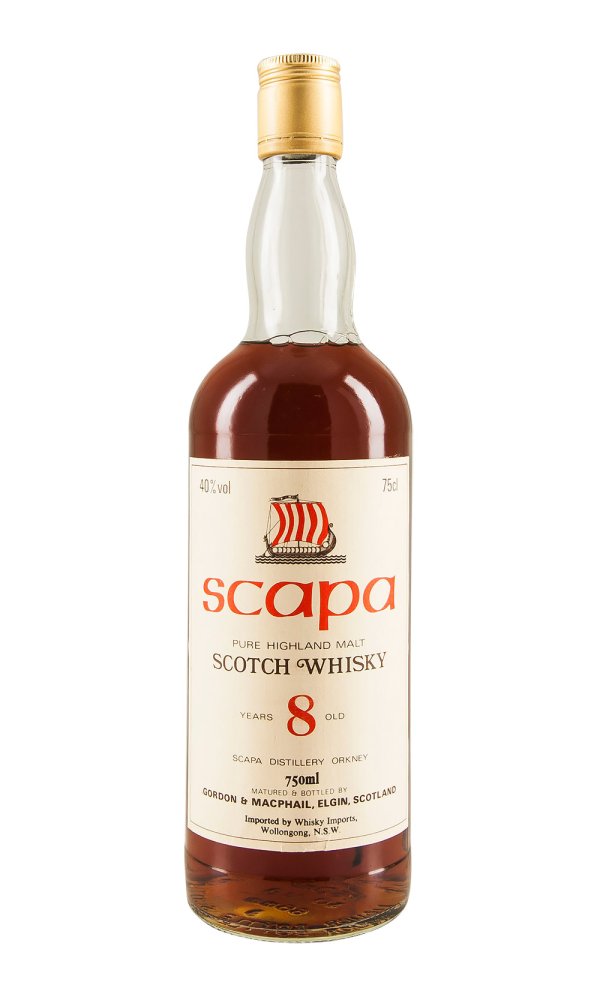 Scapa 8 Year Old G&M c. 1980s