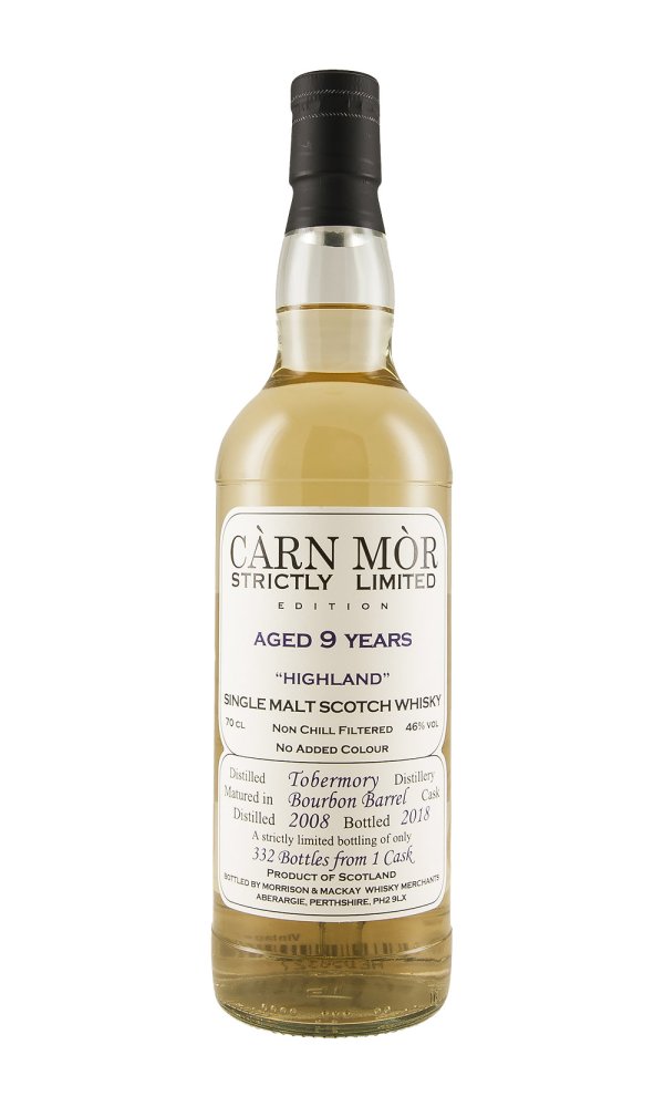 Tobermory 9 Year Old Carn Mor Strictly Limited