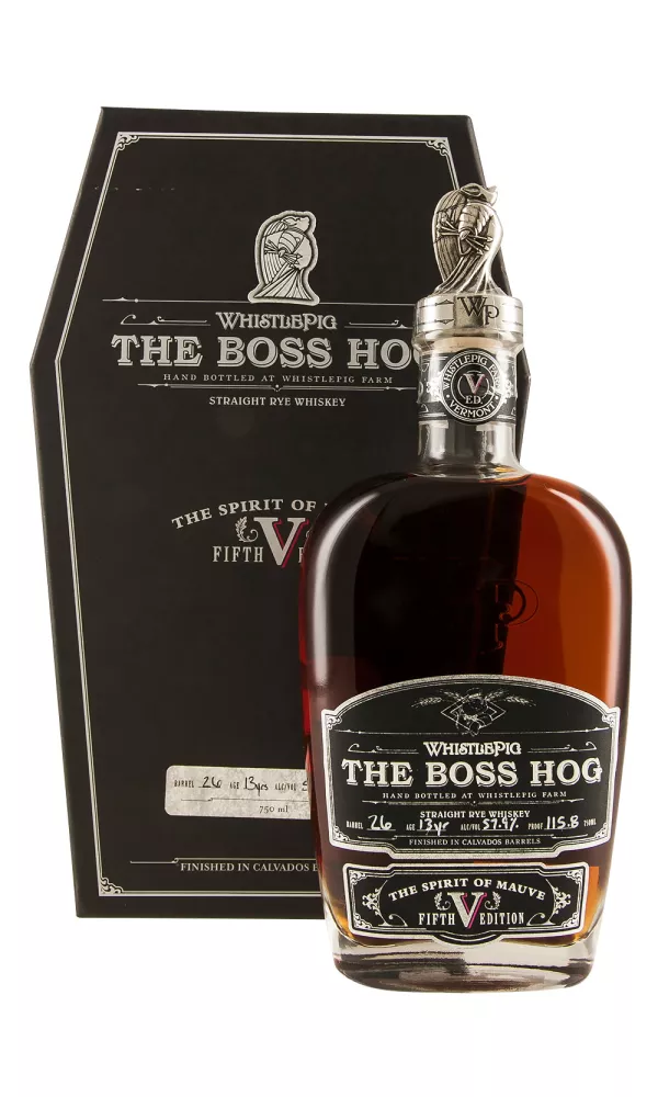 WhistlePig The Boss Hog The Spirit of Mauve WhistlePig The Boss Hog The Spirit of Mauve