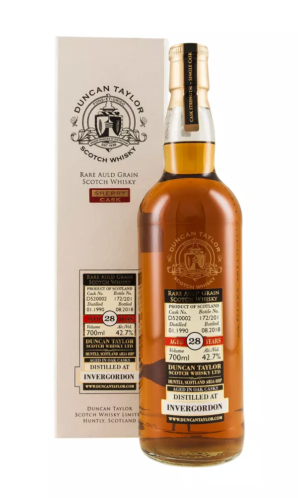 Invergordon 28 Year Old Rare Auld Duncan Taylor Invergordon 28 Year Old Rare Auld Duncan Taylor