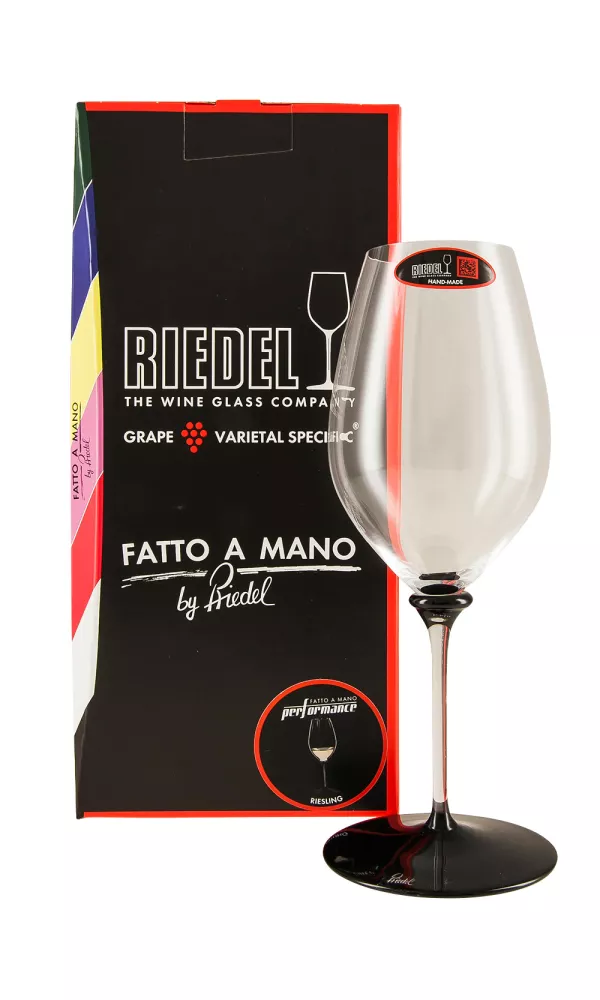 Riedel Fatto a Mano Performance Riesling Black Base Riedel Fatto a Mano Performance Riesling Black Base