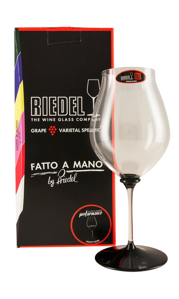 Riedel Fatto a Mano Performance Pinot Noir Black Base