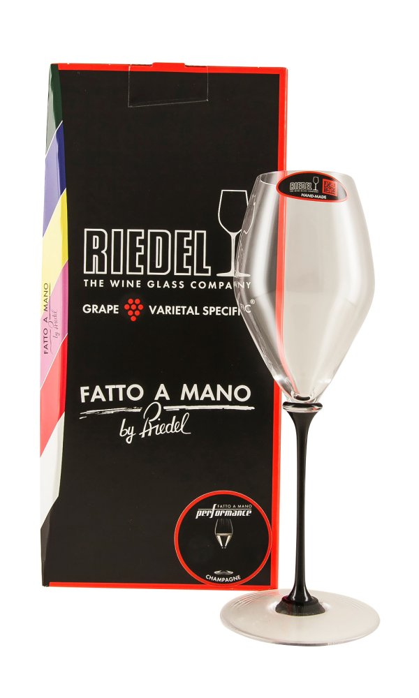 Riedel Fatto a Mano Performance Champagne Black