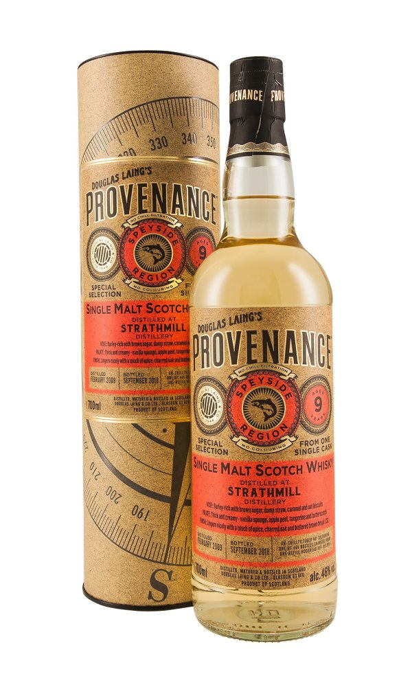 Strathmill 9 Year Old Provenance