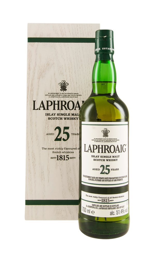 Laphroaig 25 Year Old 51.4% 2019 Release