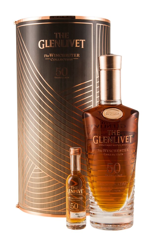 Glenlivet 50 Year Old and Miniature 2019 Release