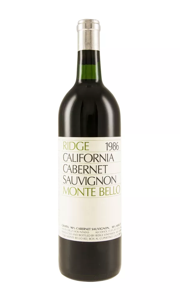 Ridge Monte Bello Cabernet Sauvignon Ridge Monte Bello Cabernet Sauvignon