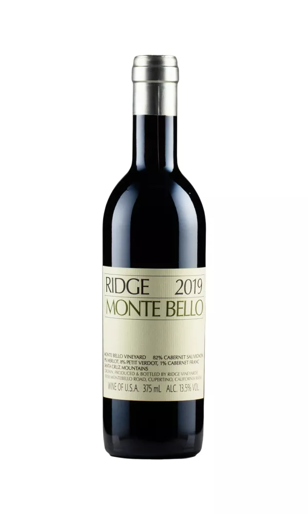 Ridge Monte Bello Cabernet Sauvignon Half Ridge Monte Bello Cabernet Sauvignon Half
