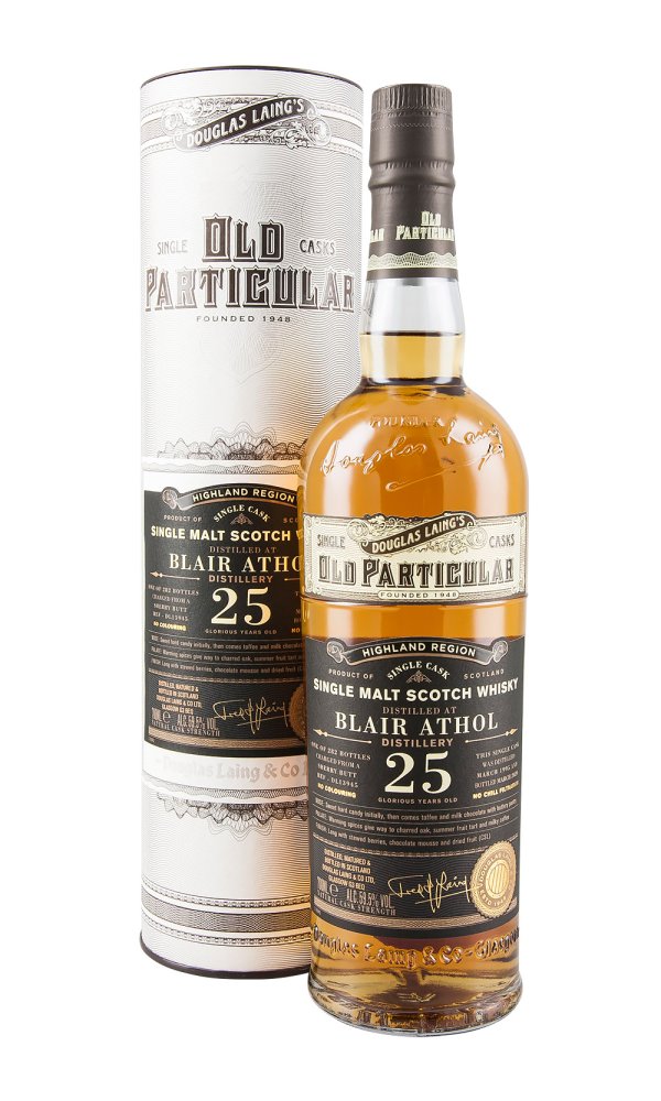 Blair Athol 25 Year Old Old Particular