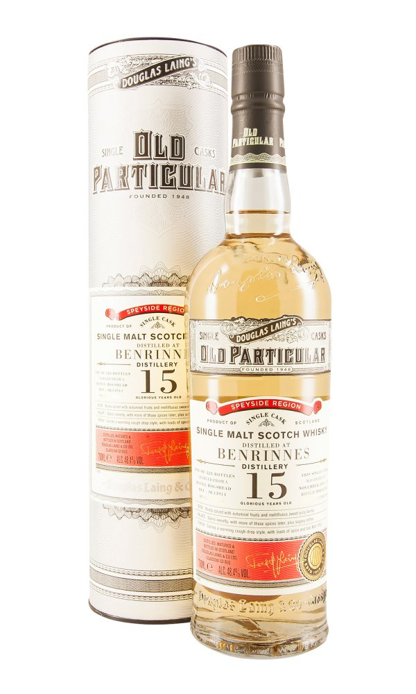 Benrinnes 15 Year Old Old Particular