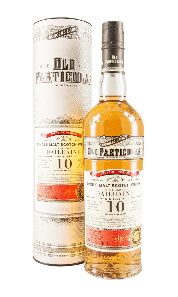 Dailuaine 10 Year Old Old Particular