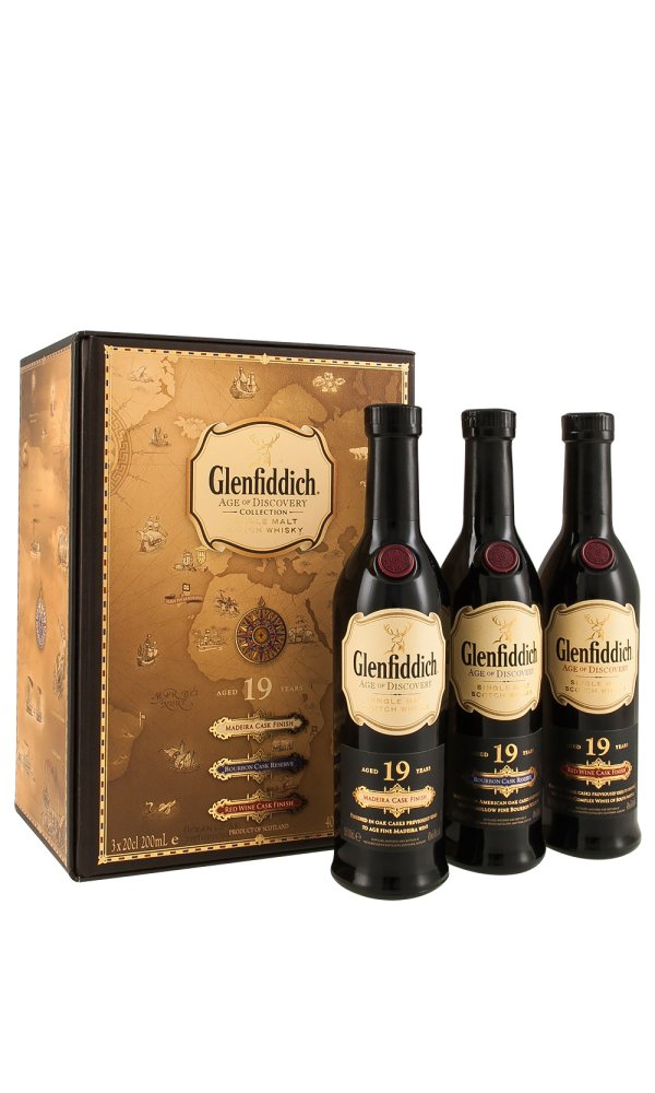 Glenfiddich Age of Discovery 20cl Set