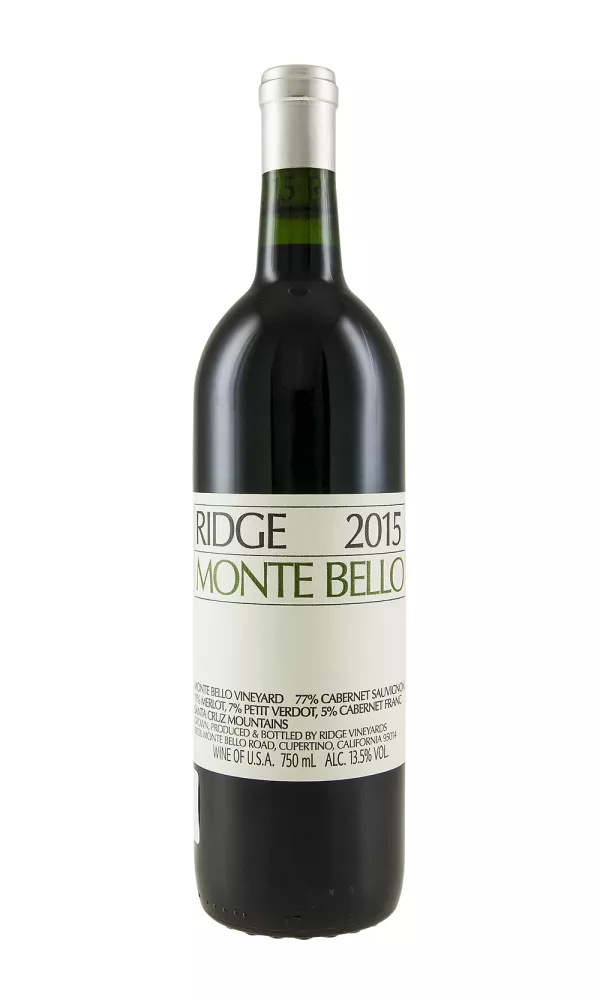 Ridge Monte Bello Cabernet Sauvignon Ridge Monte Bello Cabernet Sauvignon