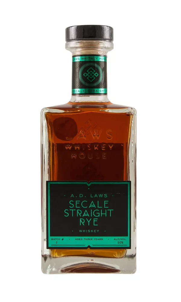 A D Laws Small Batch Secale Straight Rye A D Laws Small Batch Secale Straight Rye